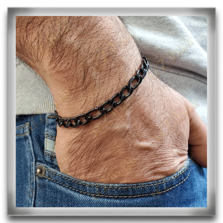 دستبند فیگارو استیل زنانه و مردانه